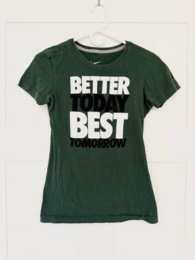 FREE w/ 🌻3/$25 bundle - Nike Women’s Graphic Tee - Better Today Best Tomorrow